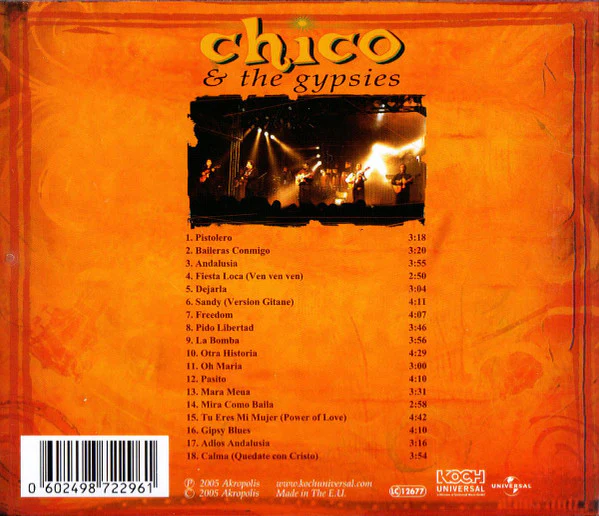 Chico & The Gypsies - Freedom (CD, Album, Jew) - Image 2