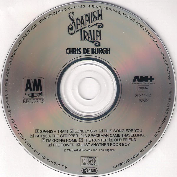 Chris de Burgh - Spanish Train And Other Stories (CD, Album) - Image 3