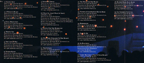 Chris de Burgh - The Ultimate Collection (2xCD, Comp, Copy Prot., RM) - Image 3