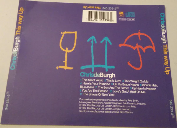 Chris De Burgh - This Way Up (CD, Album) - Image 2