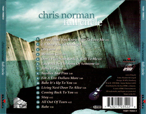 Chris Norman - Full Circle (CD, Album) - Image 2