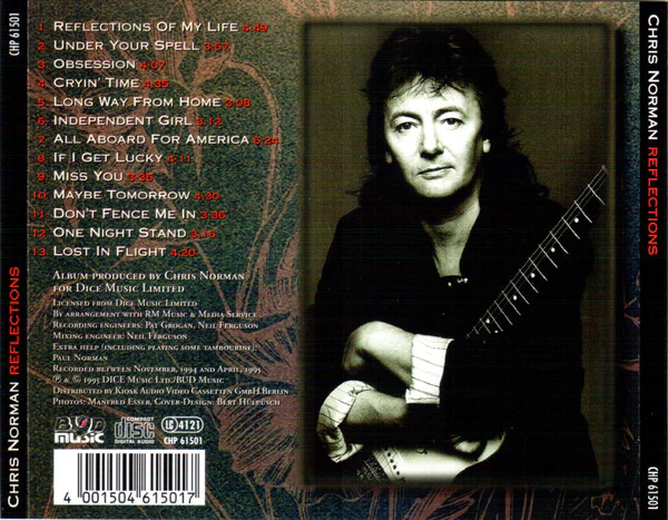 Chris Norman - Reflections (CD, Album) - Image 2