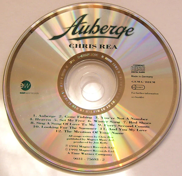 Chris Rea - Auberge (CD, Album) - Image 4
