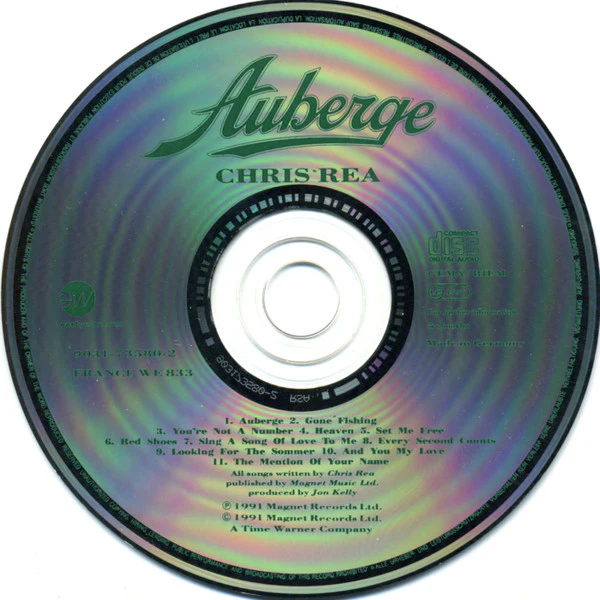 Chris Rea - Auberge (CD, Album) - Image 3