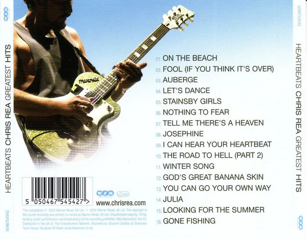 Chris Rea - Heartbeats - Greatest Hits (CD, Comp) - Image 3