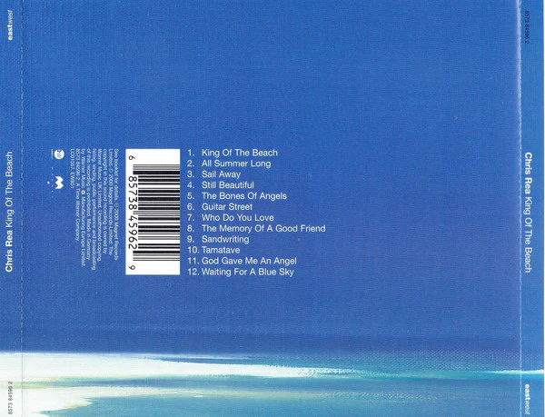 Chris Rea - King Of The Beach (CD, Album) - Image 2