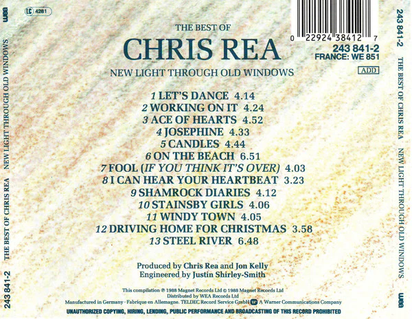 Chris Rea - New Light Through Old Windows (The Best Of Chris Rea) (CD, Album) - Image 2