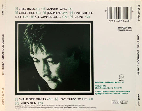 Chris Rea - Shamrock Diaries (CD, Album, RE) - Image 2