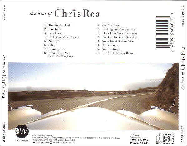 Chris Rea - The Best Of Chris Rea (CD, Comp) - Image 2