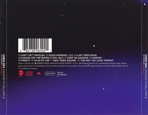 Chris Rea - The Road To Hell Part 2 (CD, Album) - Image 2