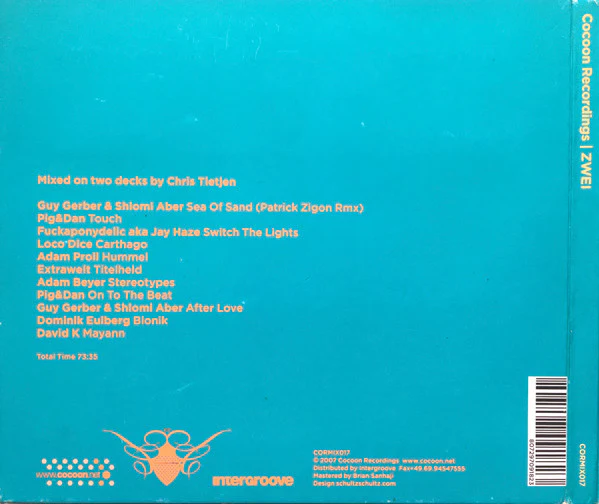 Chris Tietjen - Zwei (CD, Comp, Mixed) - Image 2