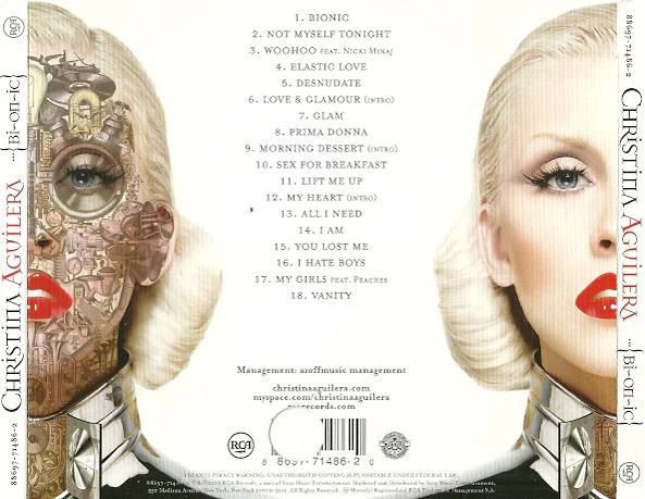 Christina Aguilera - Bionic (CD, Album, Edi) - Image 4