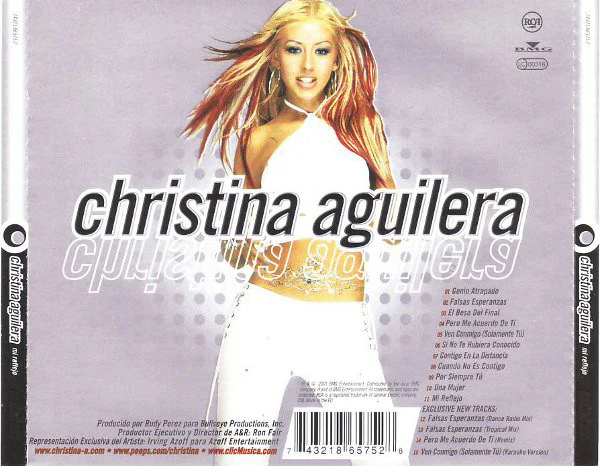 Christina Aguilera - Mi Reflejo (CD, Album) - Image 2