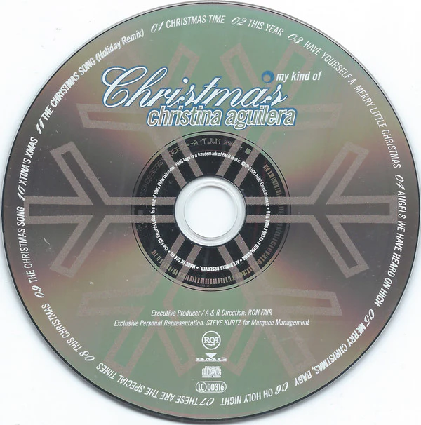 Christina Aguilera - My Kind Of Christmas (CD, Album, Enh) - Image 5