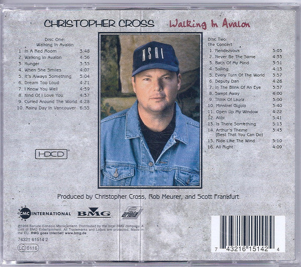 Christopher Cross - Walking In Avalon (2xCD, Album) - Image 2