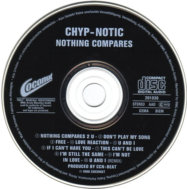 Chyp-Notic - Nothing Compares (CD, Album) - Image 3