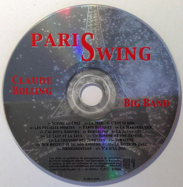 Claude Bolling Big Band - PariSwing (CD, Album) - Image 3