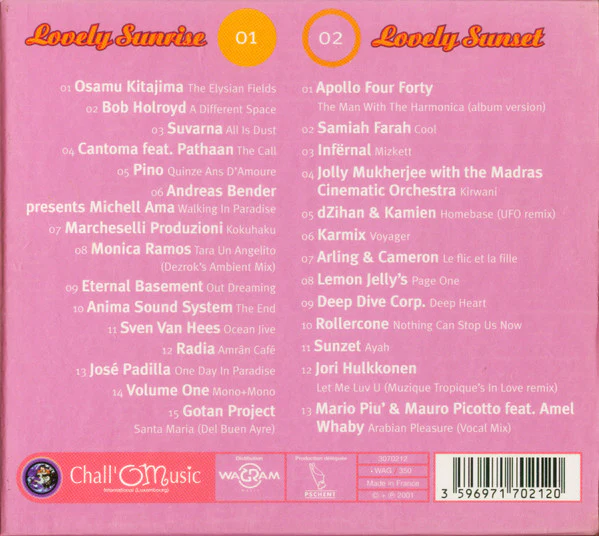 Claude Challe - Sun (2xCD, Comp, P/Mixed) - Image 2