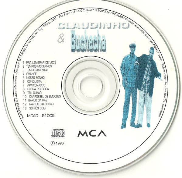 Claudinho & Buchecha - Claudinho & Buchecha (CD, Album) - Image 3