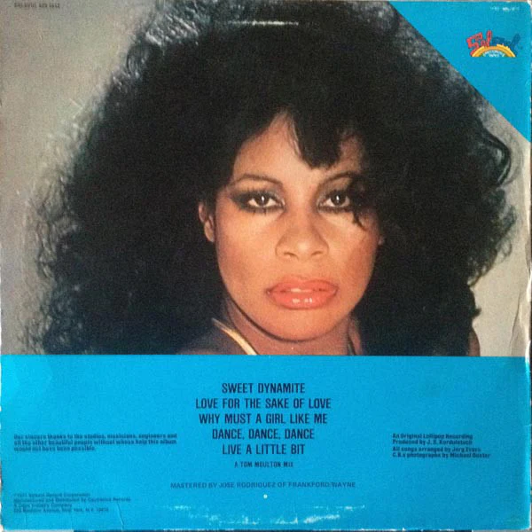 Claudja Barry - Sweet Dynamite (LP, Album) - Image 2