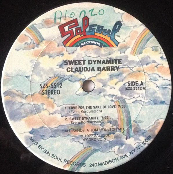 Claudja Barry - Sweet Dynamite (LP, Album) - Image 3