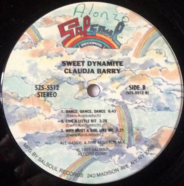 Claudja Barry - Sweet Dynamite (LP, Album) - Image 4