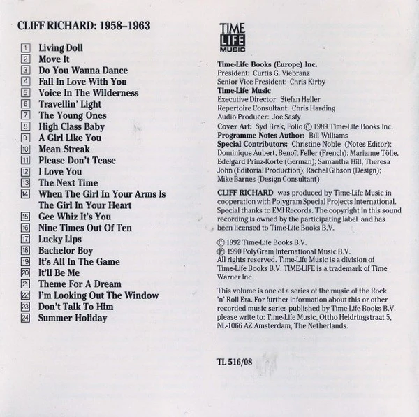 Cliff Richard - Cliff Richard 1958 - 1963 (CD, Comp) - Image 2