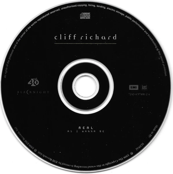 Cliff Richard - Real As I Wanna Be (CD, Album) - Image 3