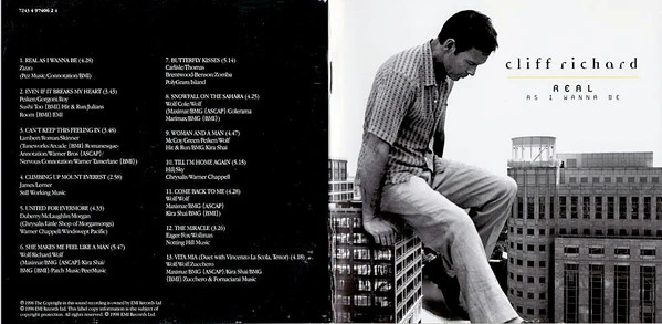 Cliff Richard - Real As I Wanna Be (CD, Album) - Image 4