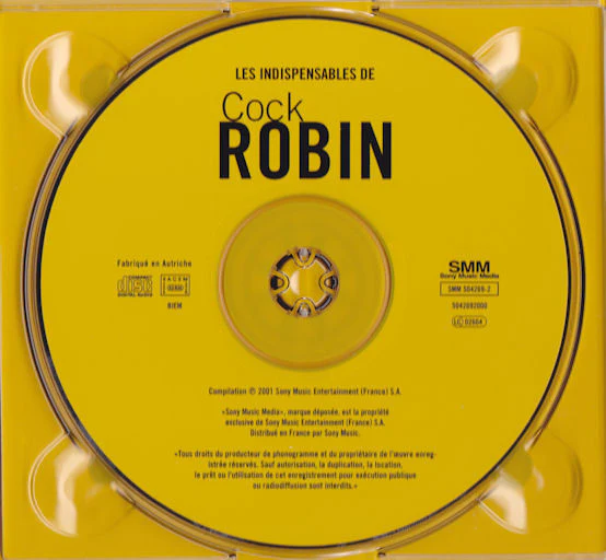 Cock Robin - Les Indispensables De Cock Robin (CD, Comp) - Image 3