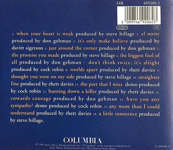 Cock Robin - The Best Of Cock Robin (CD, Comp) - Image 2