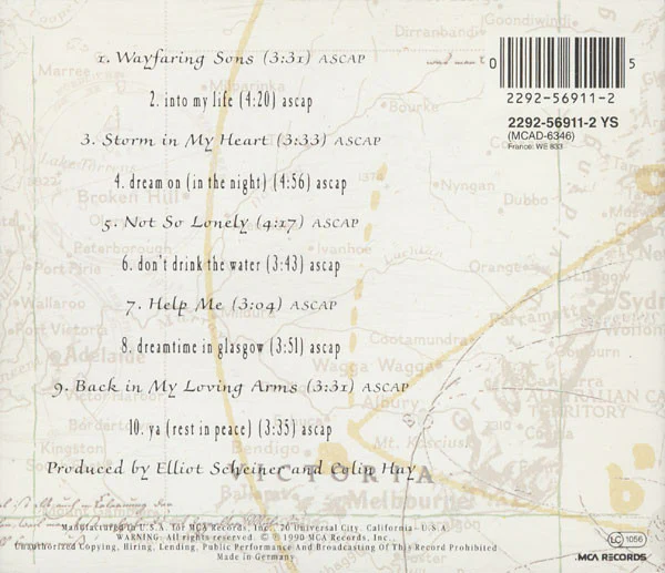 Colin Hay Band - Wayfaring Sons (CD, Album) - Image 2