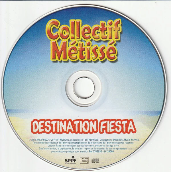 Collectif Métissé - Destination Fiesta (CD, Album) - Image 3