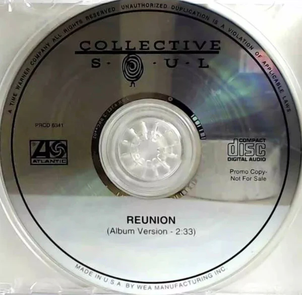 Collective Soul - Reunion (CD, Single, Promo) - Image 3