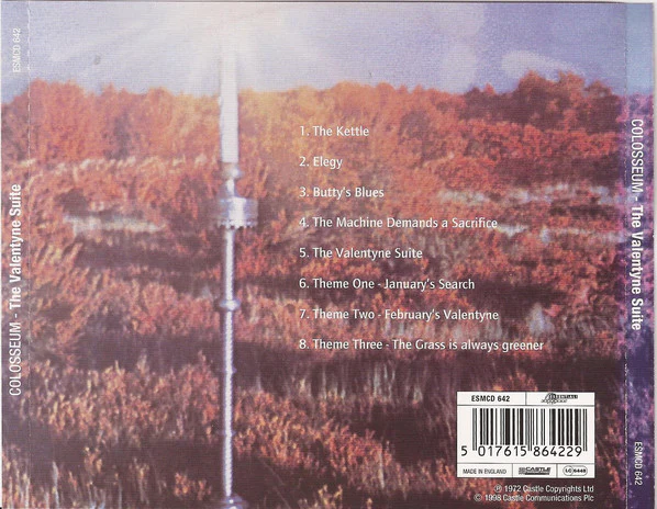 Colosseum - The Valentyne Suite (CD, Album, RE, RM) - Image 2