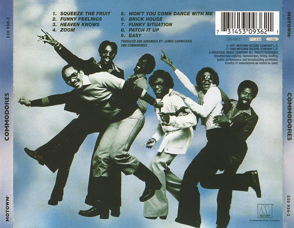 Commodores - Commodores (CD, Album, RE, RM, RP) - Image 2