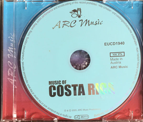 Compañía Folclórica Matambú - Music Of Costa Rica (CD, Album, Comp) - Image 2