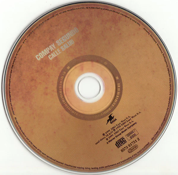 Compay Segundo - Calle Salud (CD, Album) - Image 3