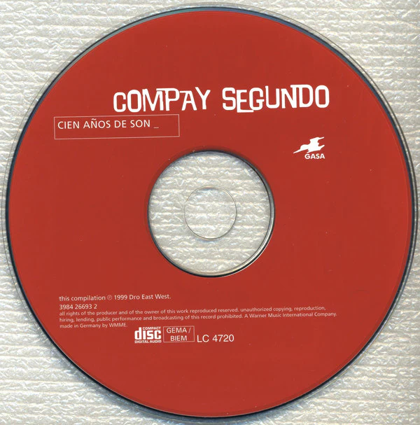 Compay Segundo - Cien Años De Son (CD, Comp) - Image 3