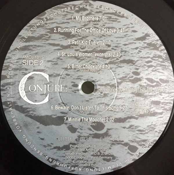 Conjure - Cab Calloway Stands In For The Moon (LP, Album) - Image 4