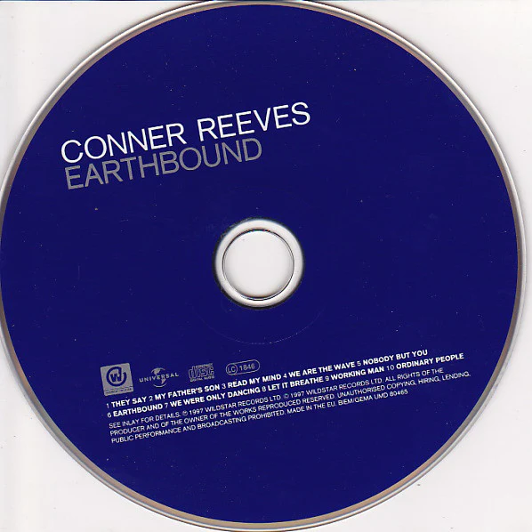 Conner Reeves - Earthbound (CD, Album) - Image 2
