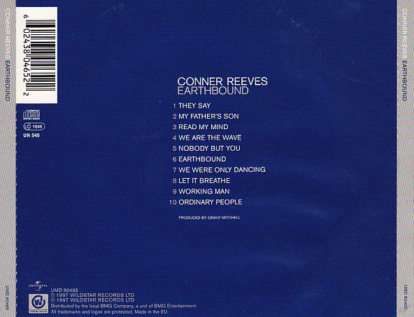 Conner Reeves - Earthbound (CD, Album) - Image 3