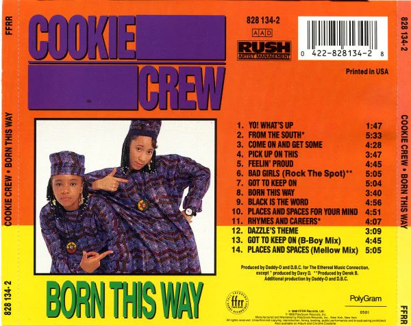 Cookie Crew* - Born This Way! (CD, Album) - Image 2