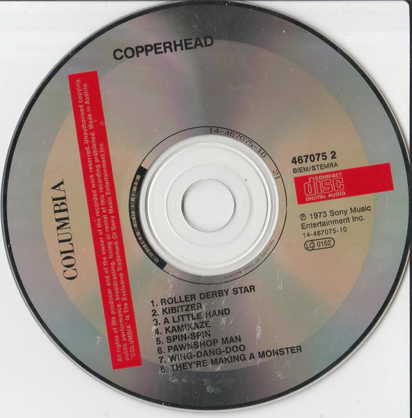 Copperhead - Copperhead (CD, Album, RE) - Image 3