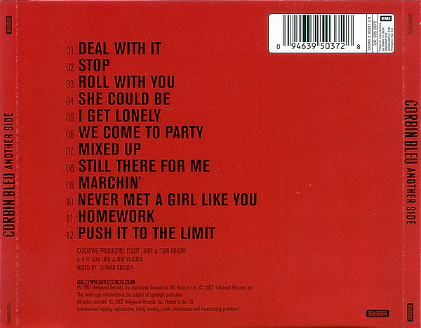 Corbin Bleu - Another Side (CD, Album) - Image 3