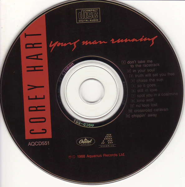 Corey Hart - Young Man Running (CD, Album) - Image 3