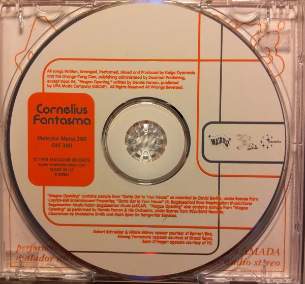 Cornelius - Fantasma (CD, Album, RE) - Image 3