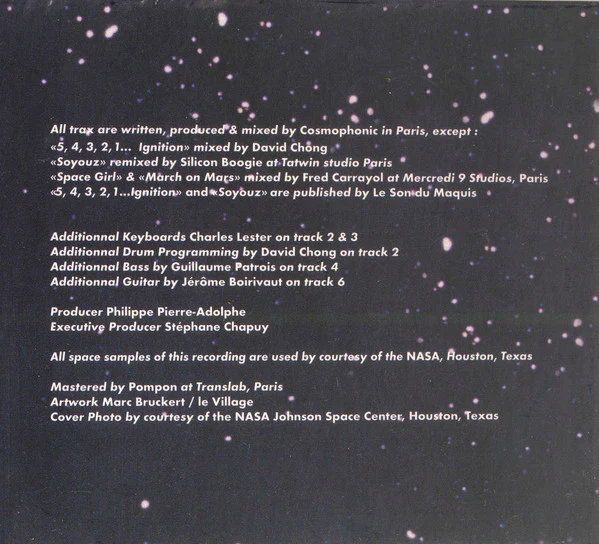 Cosmophonic - First Flight (CD, Album, Mixed, Dig) - Image 3