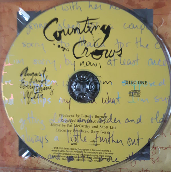 Counting Crows - August And Everything After (CD, Album, RE, RM + CD + Dlx, Ltd) - Image 4