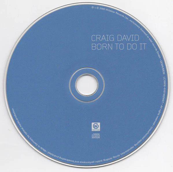 Craig David - Born To Do It (CD, Album) - Image 3